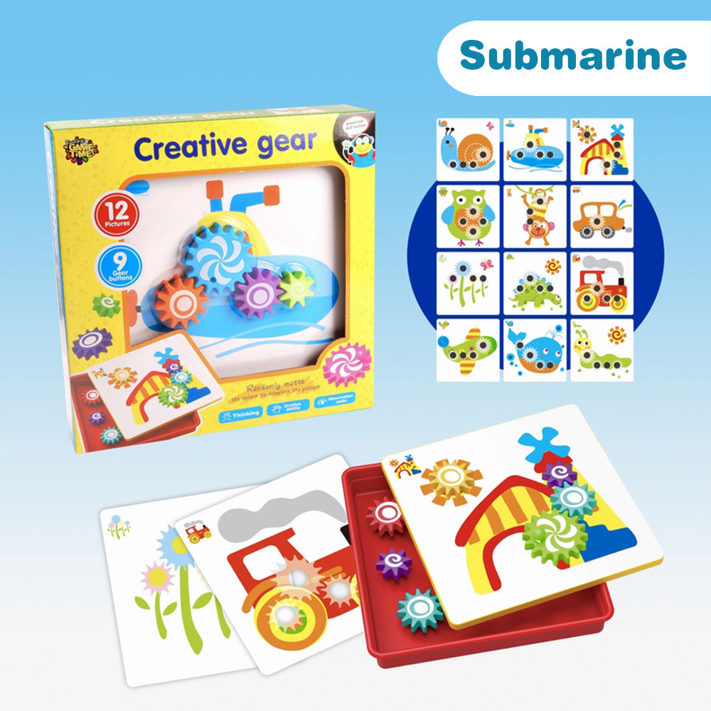 2 in 1 Creative Gear Art - M9F